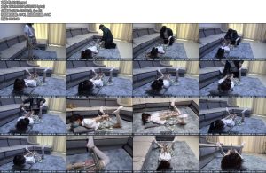 [新月原创] 雪莹女大学生初试k9驷马架纯欲白丝脚tk-丝依依