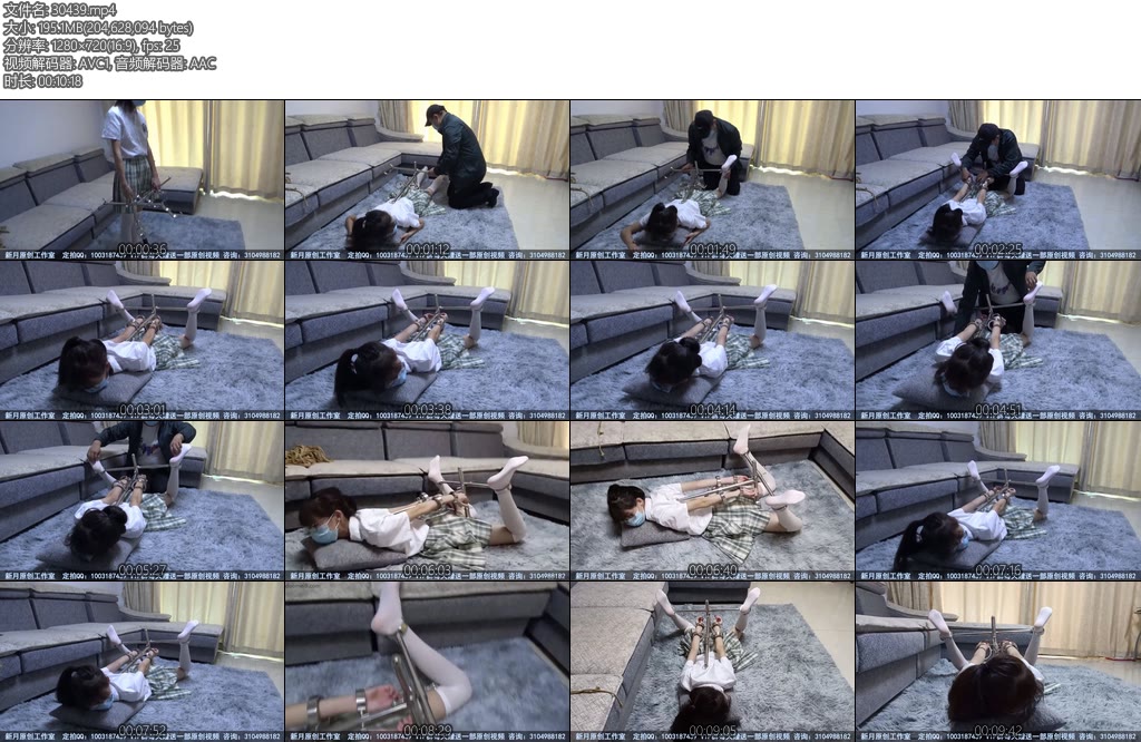 [新月原创] 雪莹女大学生初试k9驷马架纯欲白丝脚tk-丝依依