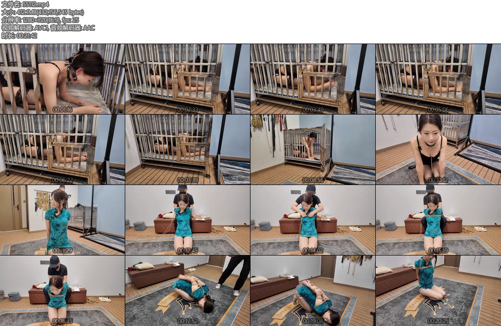 [李大侠] 晓琴笼子放置收集口水-丝依依