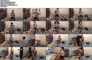 [随心原创] 江奈空姐口球推销员来自一个准备开淘宝情趣店店主的各种口球试戴与介绍-丝依依