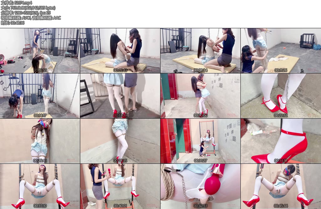 [媚娘原创] 清纯少女穿16公分高跟鞋吊起被体内TD与ZD棒双重刺激玩到失禁-丝依依