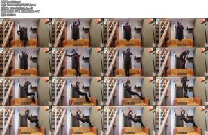 [亚洲绳艺] 简单吊着的日式电击自缚-丝依依