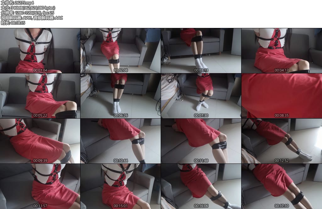 [凉叶子] 针织叶子皮带x胶带的搭配捆绑很难想象我在这种条件下挣脱的样子-丝依依