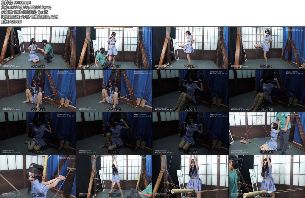 [试炼原创] 曾经高中的女同桌被我虐惨了超大口球单腿吊M腿枷锁放置跪姿直臂限位压舌口塞竹杠勒档郊狼电击超多对白字幕-丝依依