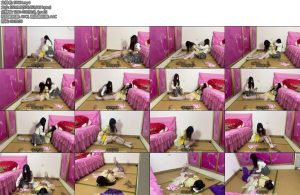 [新月原创] 佳怡工作室佳怡荷露cos娜可露露流萤被妹妹驷马捆起来欺负戴上口球最后打晕装袋卖出-丝依依