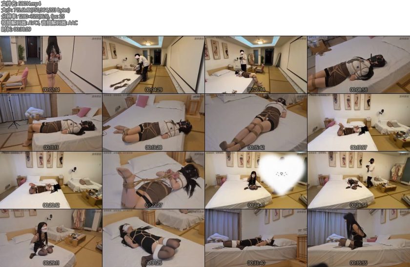 [凌烨原创] 凌day 小鱼的紧缚体验2-丝依依