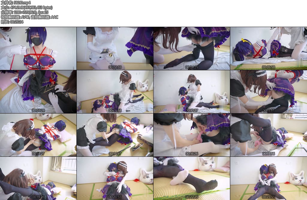 [刻猫猫] 不是色猫猫伪娘大射爆后入前锁后塞郊狼-丝依依