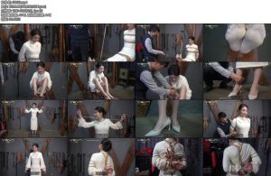 [一绳有你] 终极体验慕名而来的陈好小姐姐来基地体验挑战老虎凳金属紧固挠痒断头台等等刑具最后挑战挣脱五花大绑-丝依依