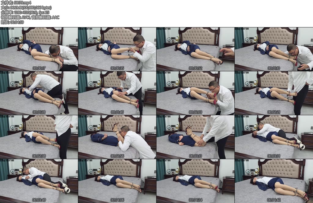 [一往情深] 恋足舔脚私拍绝美肉丝俘获记-丝依依