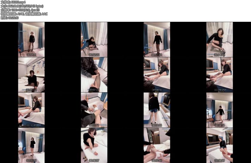 [狱足原创] 双人拍摄模特做动作崴脚真实脚踝被掰-丝依依