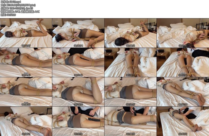 [眼眸原创] 眼眸YM绳艺YM出品情趣酒店之伸缩炮机155中-丝依依