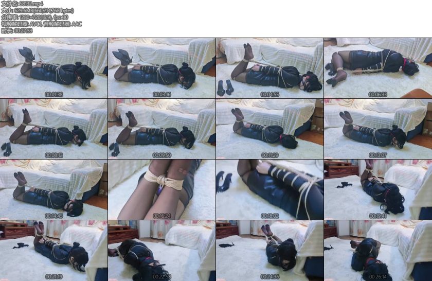 [司念念] OL制服念念的极限直臂并肘驷马挣扎啵啵贝放置堵嘴蒙眼口球流口水-丝依依