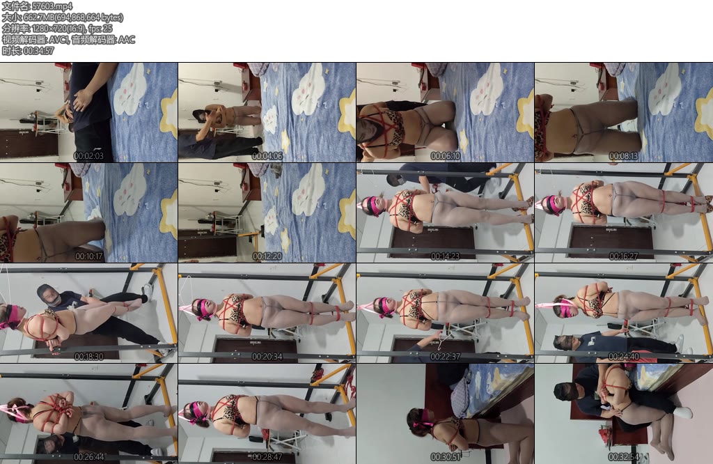 [磊哥原创] 逃跑失败的骚奴狗遭受绞刑惩罚-丝依依