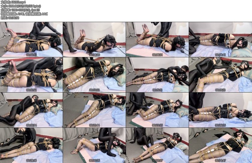 [进击的番茄] 傲嫣强制地狱充气马具口塞黑丝驷马无情捆绑多层黑丝紧紧包手点击棒仙女棒最大强制诱人的傲嫣不断地呻吟扭动但是无法逃脱强制地狱的处境一次又一次的GC不断接力完全变成诱人的终极肉货-丝依依