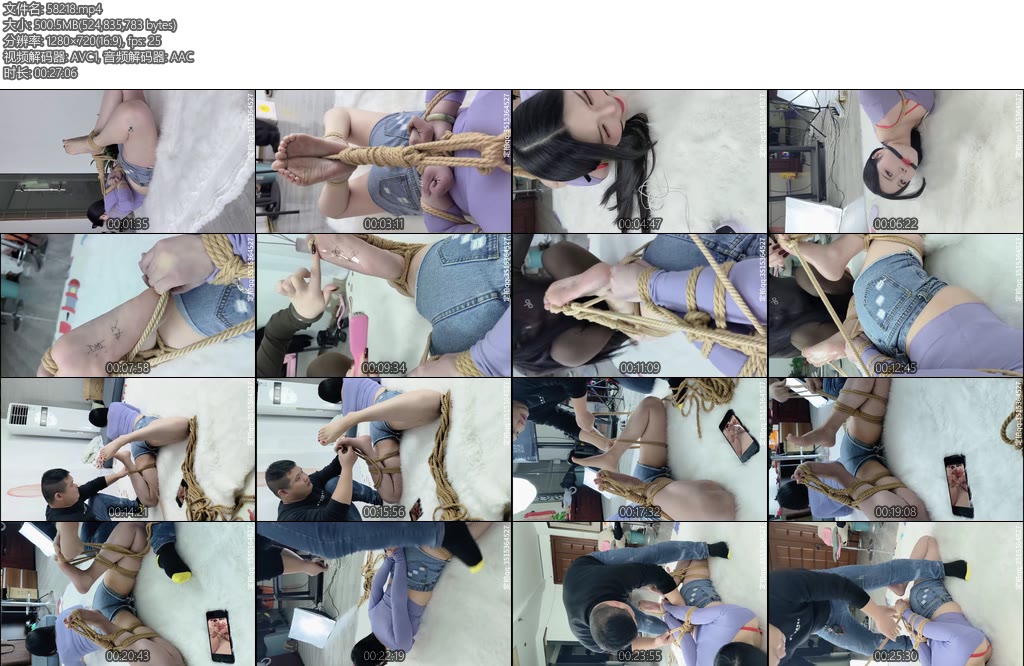 [金麦原创] 直播间的任务极限驷马电击捆绑过程大合集-丝依依