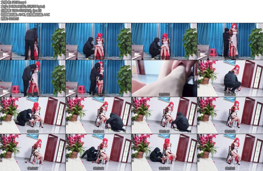 [亚洲绳艺] 小林崩铁姬子-丝依依