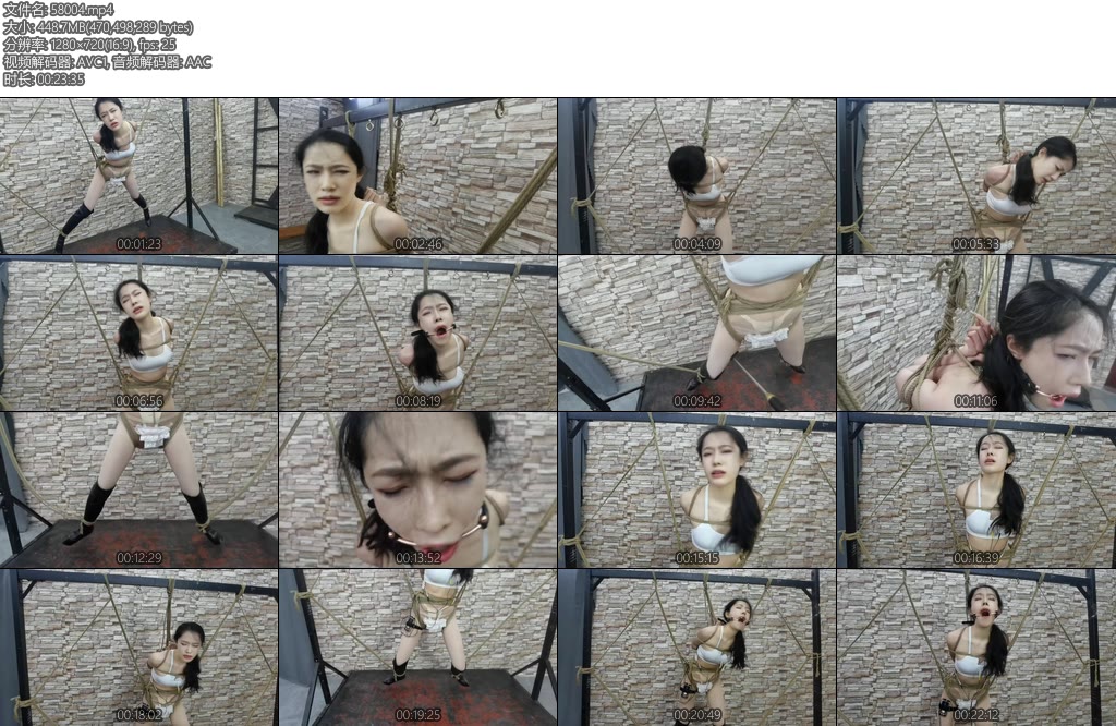 [飞天原创] 把艺仙儿悬空后手观音吊起来无情折磨看你能坚持多久-丝依依