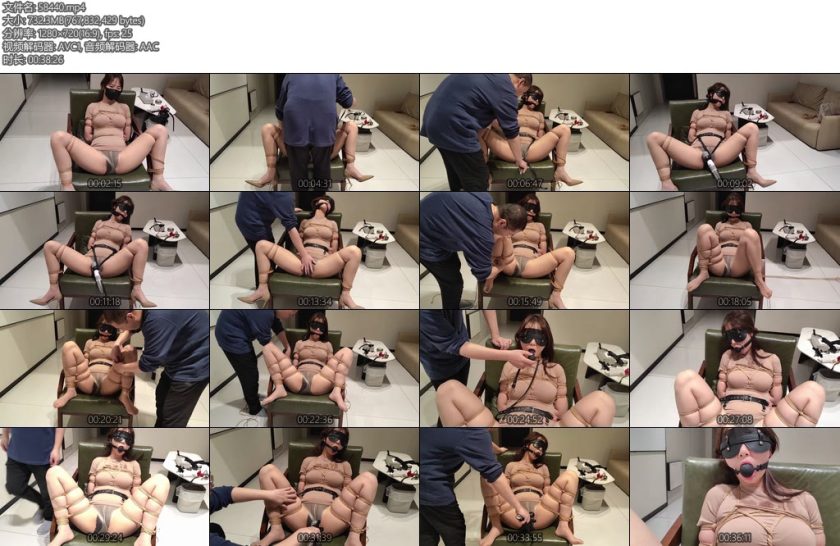 [随心原创] 林曦送上门的女爱慕口舌训练羞汝深候地狱紧缚椅子上的极致享受口水湿透胸口-丝依依