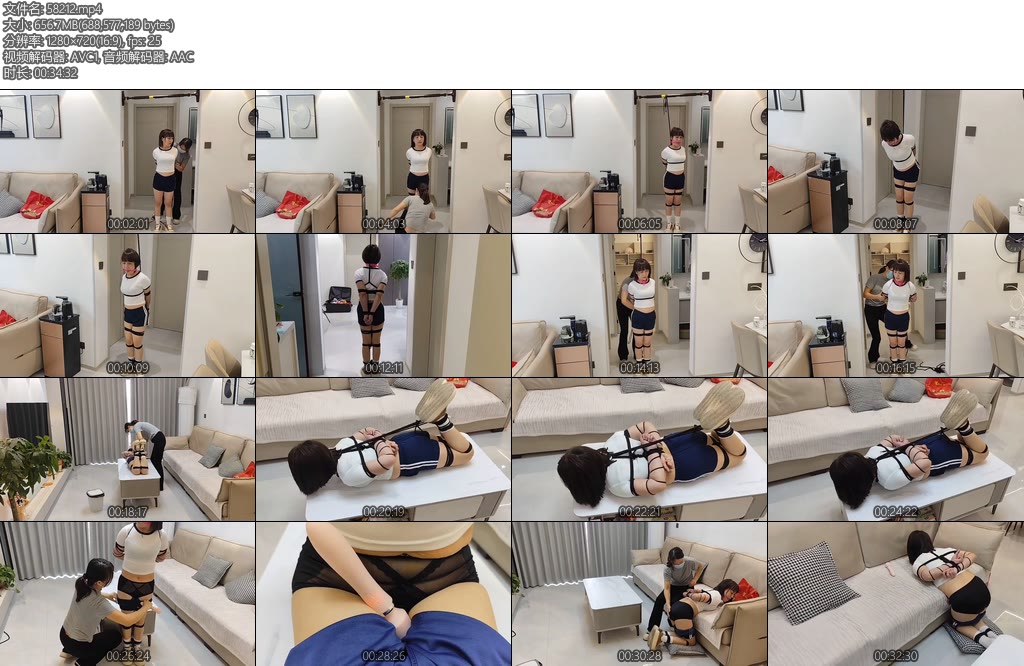 [夜色撩人] 闺蜜游戏脱缚挑战-丝依依