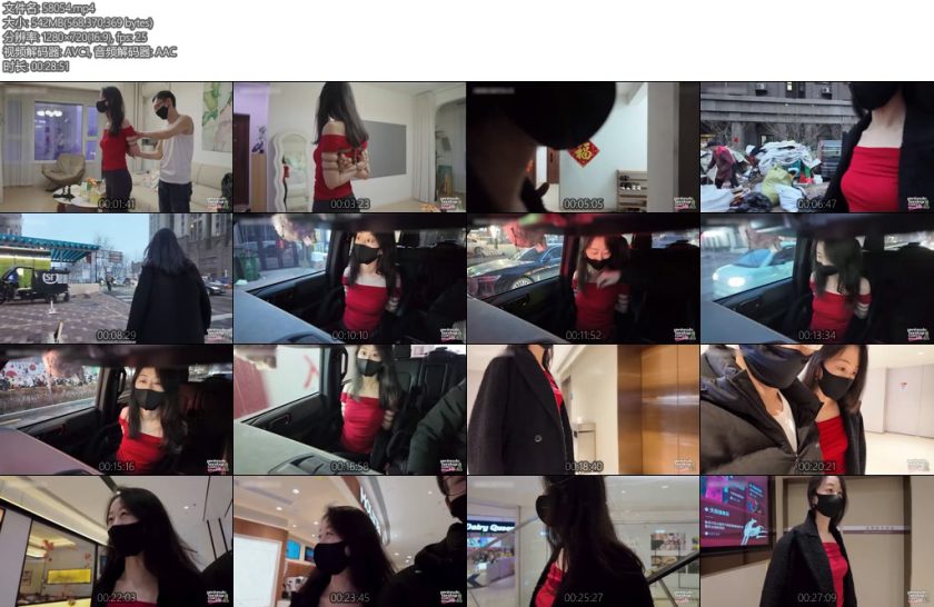 [半岛束艺] 幼狮最适合隐藏外出的两种绑法和外套上-丝依依