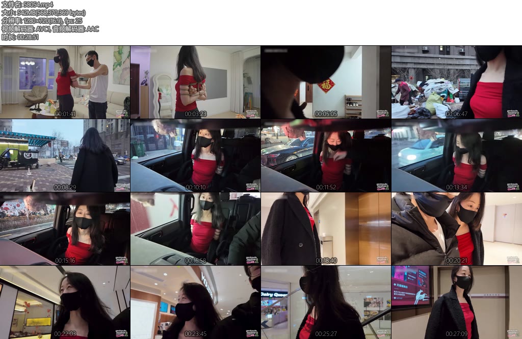 [半岛束艺] 幼狮最适合隐藏外出的两种绑法和外套上-丝依依