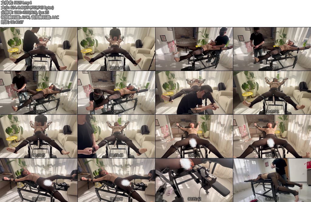 [束人映像] 固定在产床上双手举起不停TK腋下脚心痒哭了强开腿P机疯狂输出不停强高-丝依依