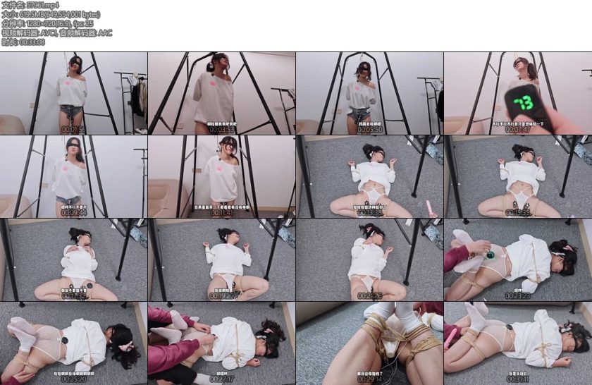 [陷欲原创] 女孩初次挑战电击双重电击之下她不断求饶-丝依依