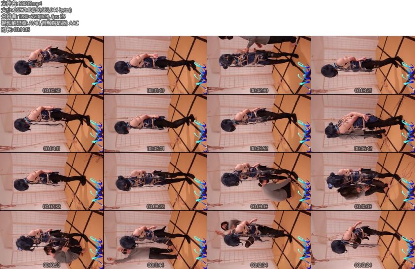 [Noel原创] 蔚蓝档案龙华妃咲日式紧缚电击放置挣扎鞭打-丝依依