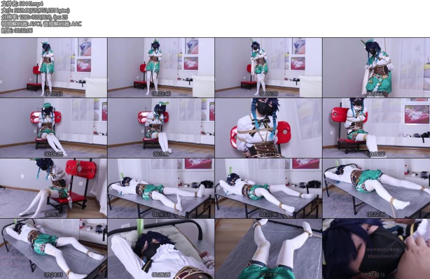 [雪宝日记] 雪儿温蒂定拍迷晕捆绑脚底挣扎TK-丝依依