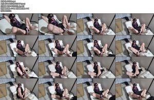 [长颜草] 少萝霜喵的强高地狱1被m字分腿缚强制拉开无法逃脱私密处完全暴露很难不放点小玩具进行强高-丝依依