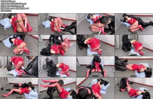 [进击的番茄] 傲嫣强制地狱紧缚肉货喜庆红色小恶魔红丝油亮红色手丝全身团缚强制挣扎强制GC被紧紧捆绑的傲嫣依然桀骜反抗仙女棒全程最大红丝美腿挣扎不停险些按耐不住看来需要继续进行肉货训练-丝依依