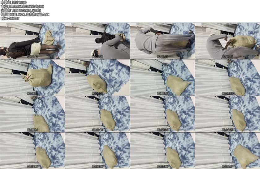 [金垚原创] 包臀裙黑丝超紧麻袋束缚-丝依依