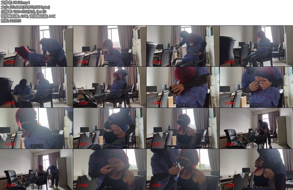 [小五哥] 技术部员工被同事劫持窒X-丝依依