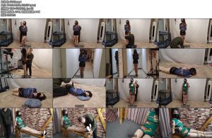 [束缘阁] 黑布鞋老虎凳女烈-丝依依