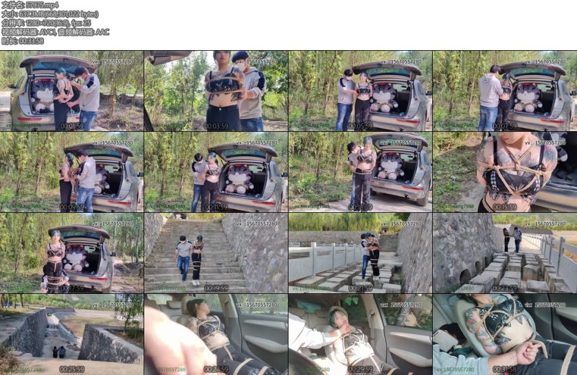 [山鬼原创] 绳模天花板李珂儿假期与主人户外·玩耍巧遇路人很紧张-丝依依