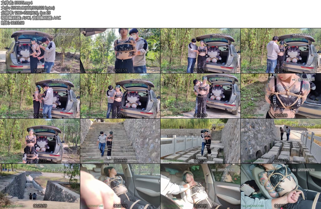 [山鬼原创] 绳模天花板李珂儿假期与主人户外·玩耍巧遇路人很紧张-丝依依