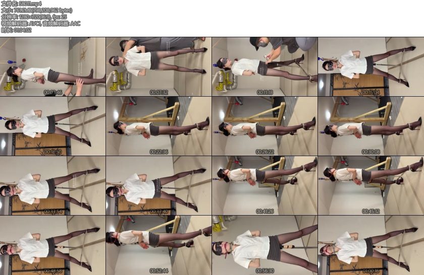 [眼眸原创] 12cm高跟放置墙高144-丝依依