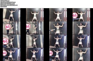 [缚心室] 油光白丝女学生的拘束架挑战炮机AV棒强制折磨身体无法站直只能踮着脚无助地颤抖-丝依依