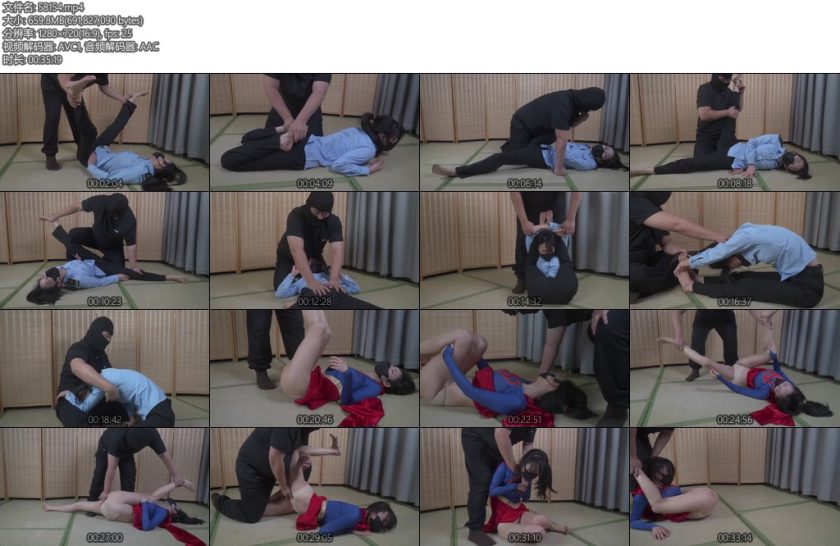 [象人原创] 嗷嗷超高难度压迫挑战身体极限-丝依依