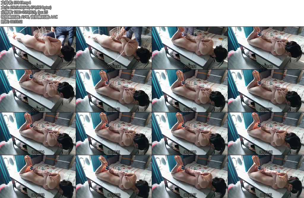 [绯影责束] 极限扎带直臂勒嘴驷马-丝依依