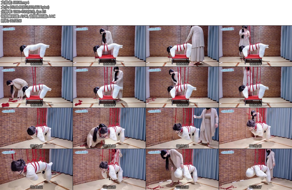 [美曦原创] 全包人形犬笼子里关了一天的宠物被主人牵着出来吊起来调教全包狗头鞭打玩弄榨汁木乃伊全包-丝依依