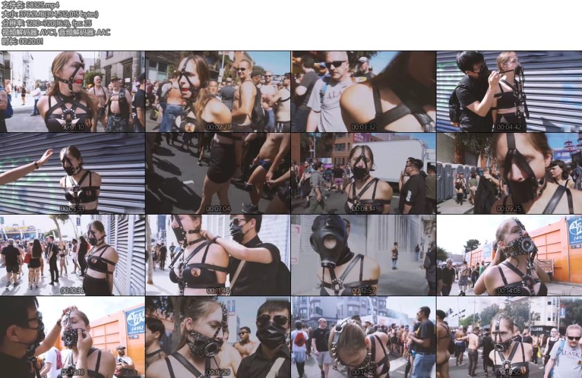 [欧美绳艺] Rachel Adams Folsom Street Fair 2018-丝依依