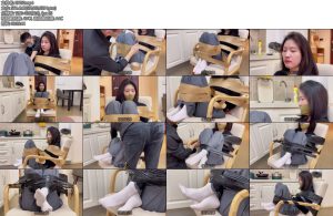 [默示录] 缚艺录小圆双色胶带与白袜小jio-丝依依