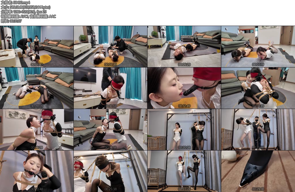 [李大侠] 晓琴十一双女缚-丝依依