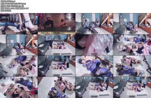 [BadCat] 剧情咲希X妙妙两名绝色女特工身穿洛丽塔惨遭反派暗算被驷马捆着羞辱QG踩脸TJ-丝依依