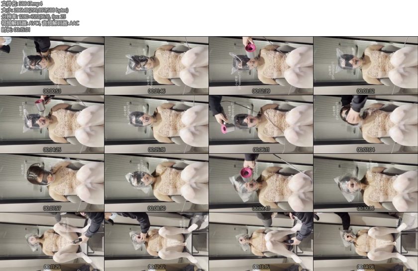 [小C老师] 初次尝试热缩膜窒息-丝依依