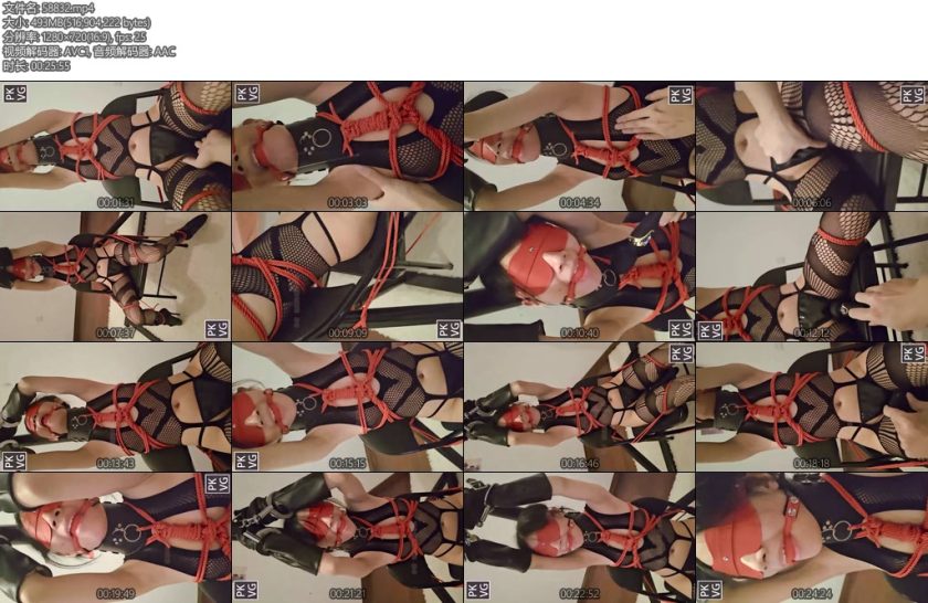 [亚洲绳艺] 流浪到世界尽头 奴隶小M拘束合集第七弹我的娇小的大学学妹怀念之前被教育的日子特地回来找我求教口球胸缚网纹紧身衣镣铐上吊拘束ZD棒强制GC强制流口水-丝依依