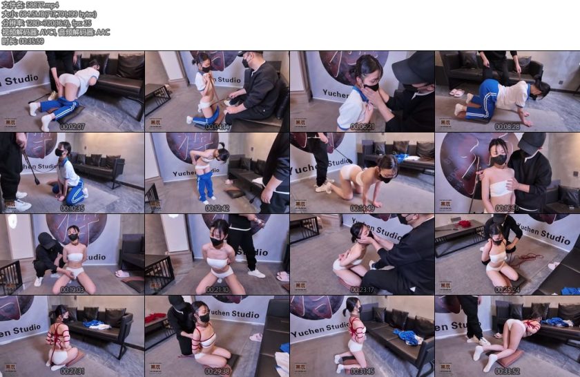 [雨辰原创] 迷途的羔羊下网瘾少女沉迷网络线下约调沦为玩物狗笼关押捆绑调教羞辱拷问-丝依依