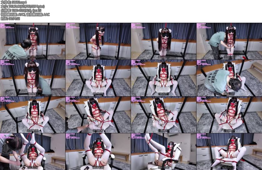 [亚洲绳艺] 绳缚日本工作室 Yumi红白姬Plz FK ME白丝红绳吊缚口环深喉小m一直在要秒潮神器炮机白丝小内内郊狼电击日式紧缚无限强高超高质量-丝依依