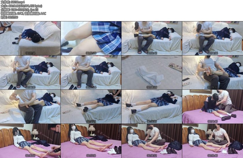 [司念念] 念念剧情定拍念念被入室打晕昏迷脱鞋脱袜子玩弄双脚最后用绳子勒-丝依依